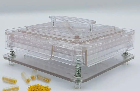 Capsule Filling Machine – 100-Hole Manual Capsule Filler