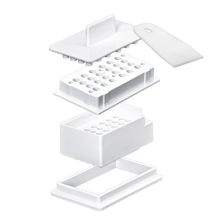 24-Hole Capsule Filler – Manual Powder Filling Machine for Food-Grade Capsules
