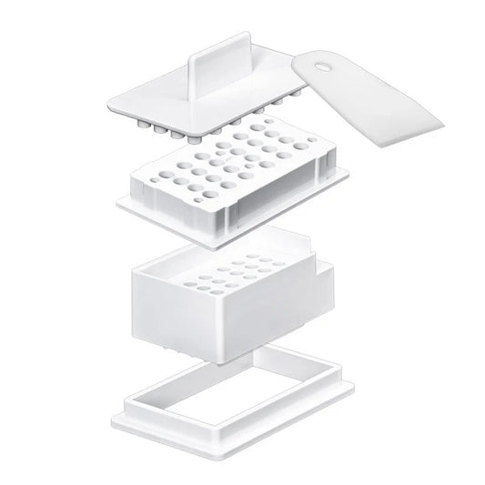 24-Hole Capsule Filler – Manual Powder Filling Machine for Food-Grade Capsules