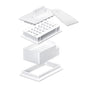 24-Hole Capsule Filler – Manual Powder Filling Machine for Food-Grade Capsules