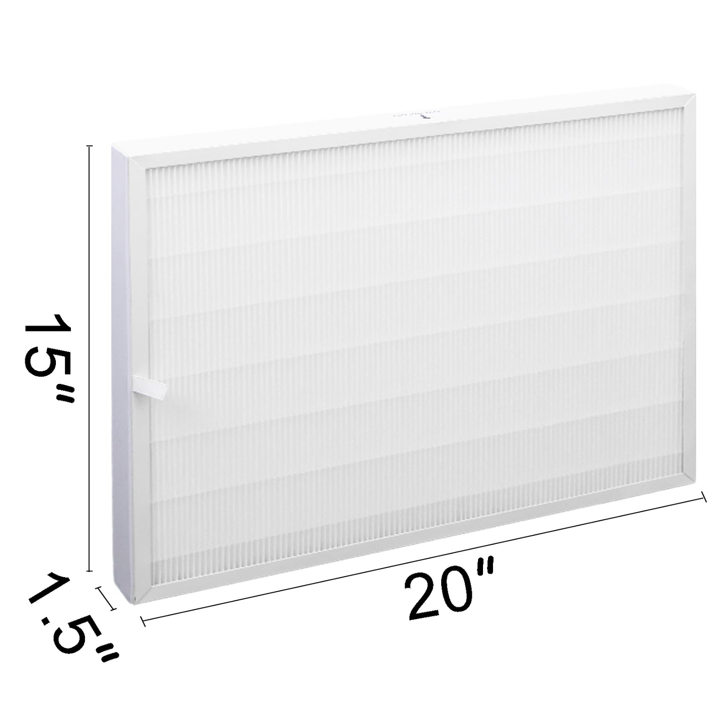 H13 HEPA Filter Replacement for Laminar Flow Hood | 20"x15" Clean Bench Filter for Mycology & Mushroom Cultivation