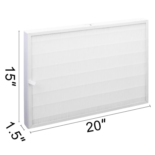 H13 HEPA Filter Replacement for Laminar Flow Hood | 20"x15" Clean Bench Filter for Mycology & Mushroom Cultivation