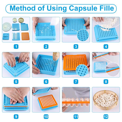 Capsule Filling Machine – 100-Hole Manual Capsule Filler